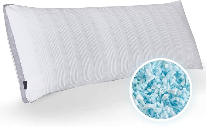 Cooling Pillows Queen Size Set of 2,Shredded Memory Foam Bed Pillows for Sleeping