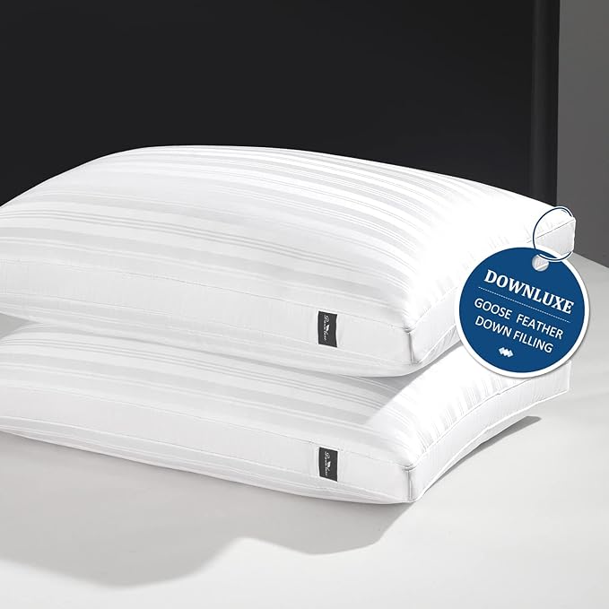 Goose Down Pillows - Hotel Collection Feather Pillows Set
