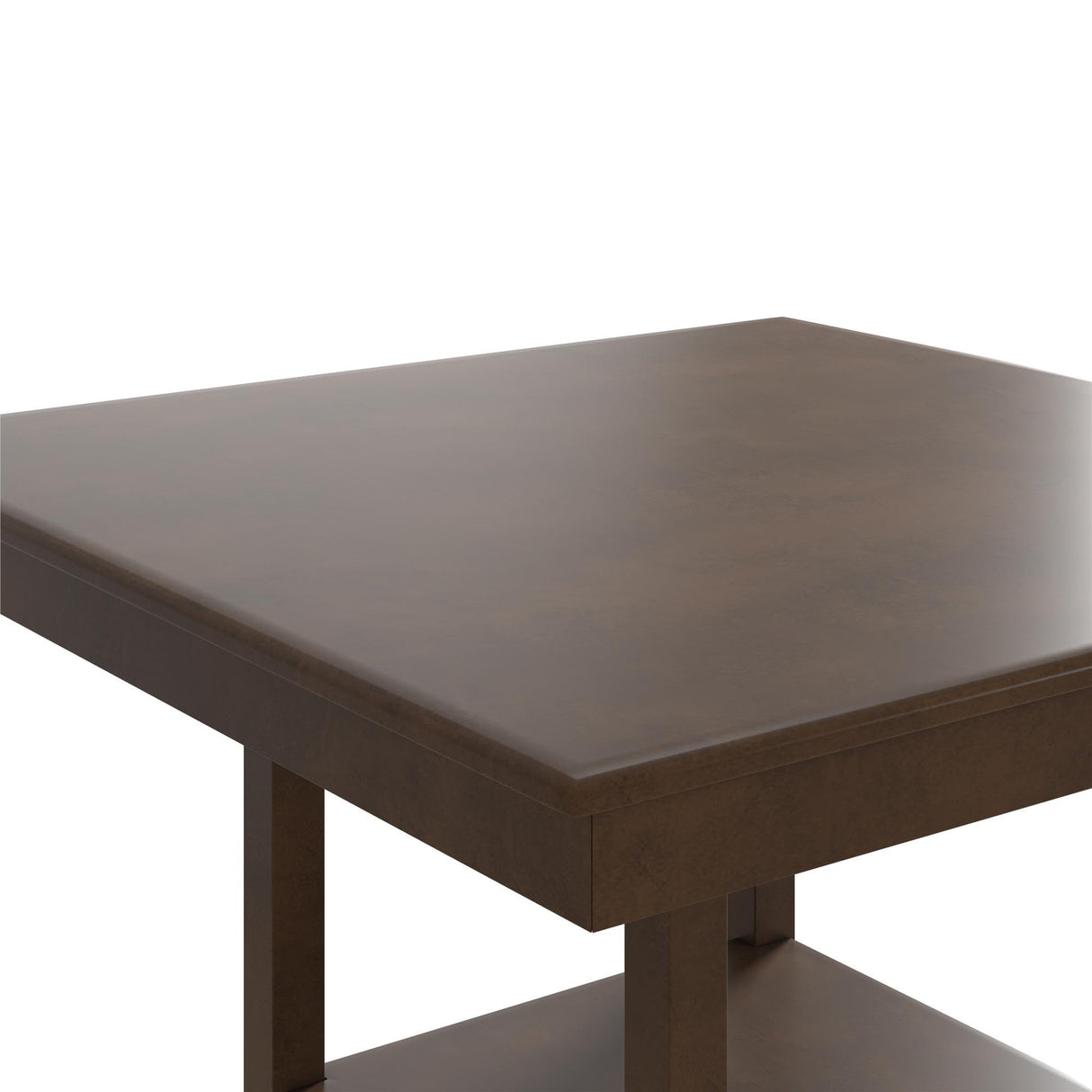 Counter Height Dining Table and Chairs Set, Espresso