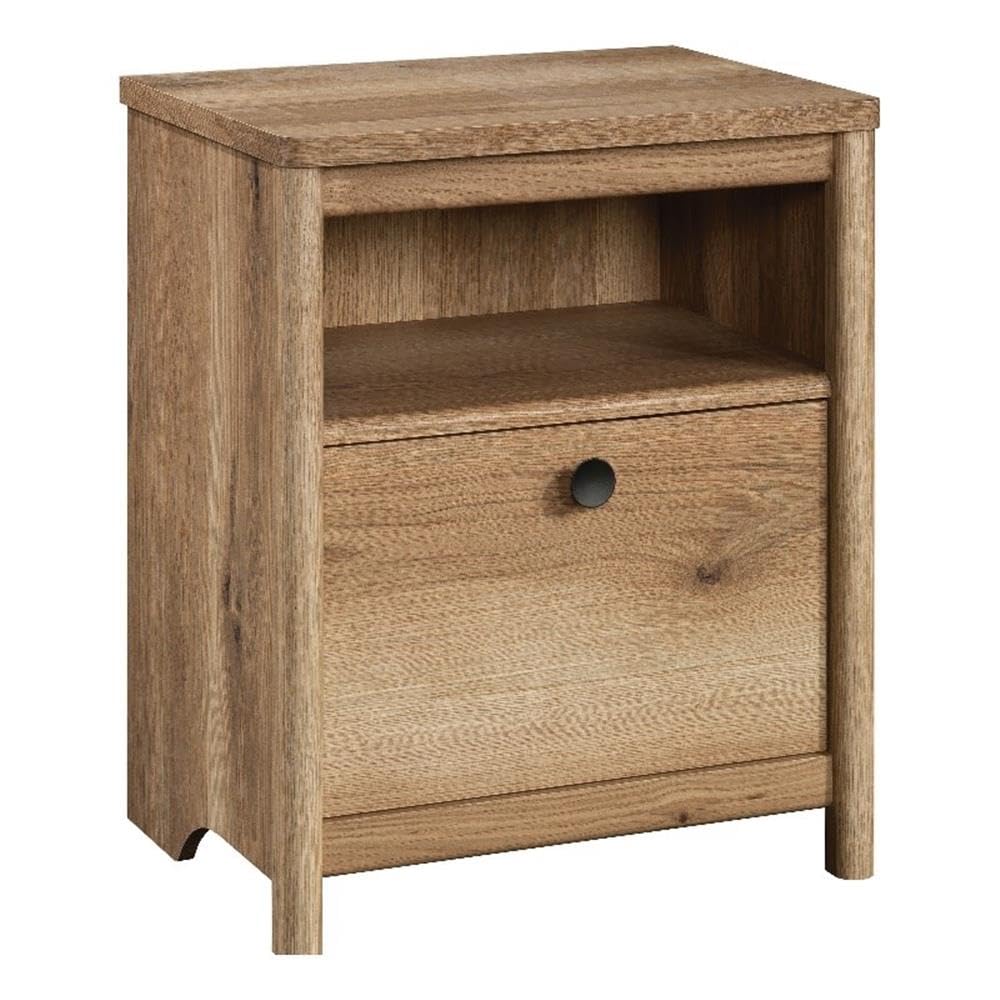 Edge Engineered Wood Night Stand in Timber Oak Finish