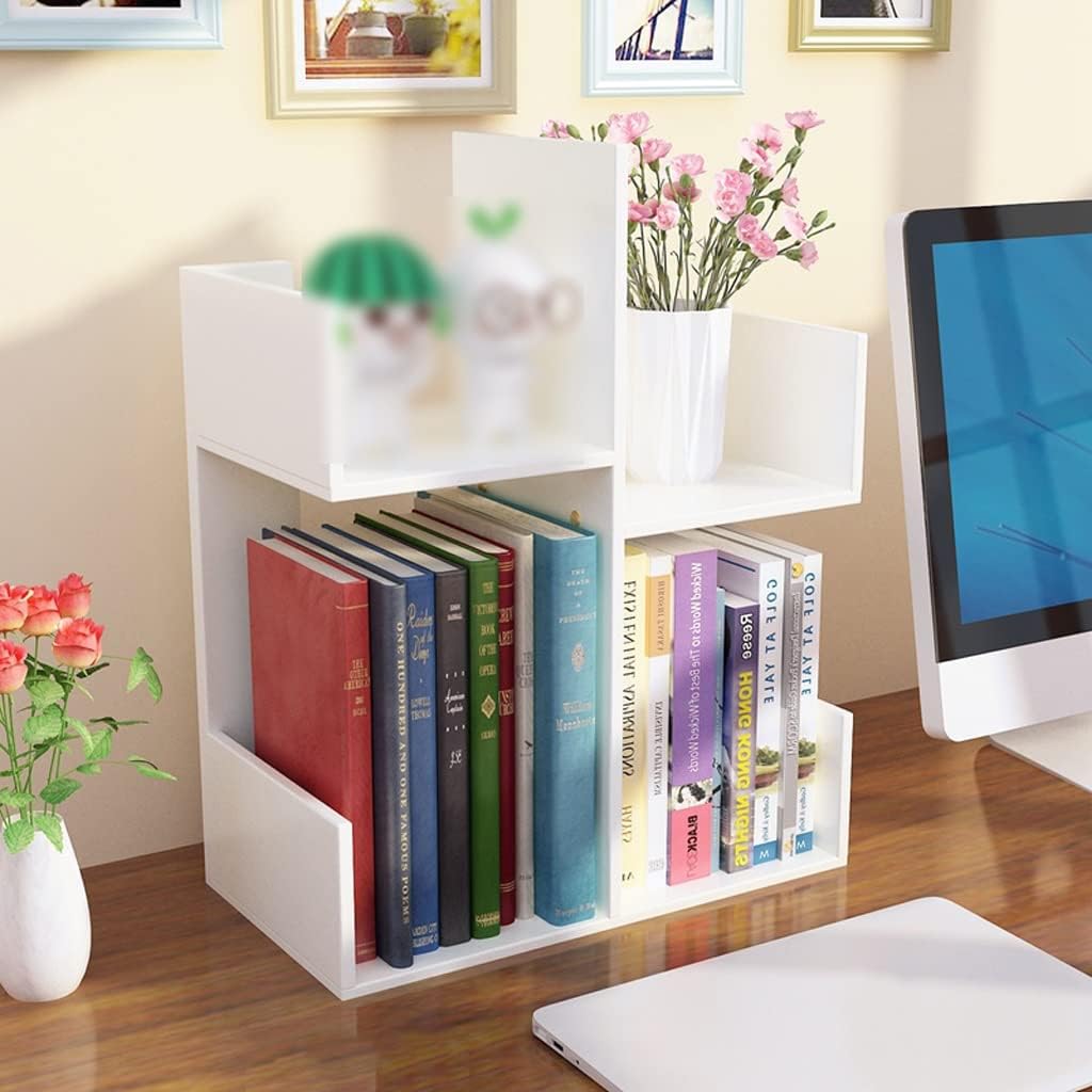 Modern Book Shelf for Living Room Desktop Small Bookshelf Multi-Layer Simple
