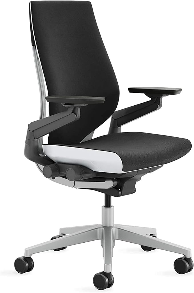 Office Chair - Ergonomic Work Chair with Wheels for Carpet - Comfortable Office Chair