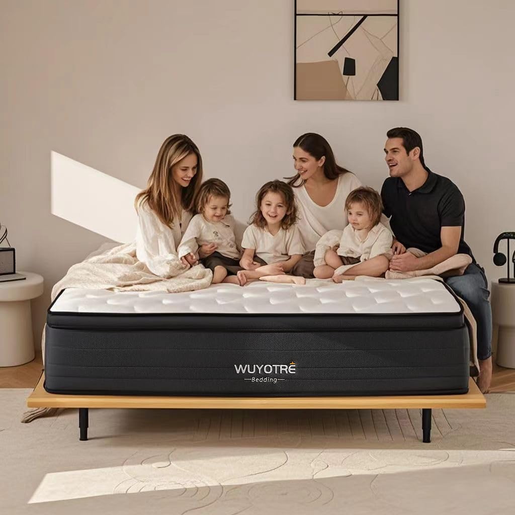 12 Inch Full Size Mattress,Premium Full Hybrid Mattress in a Box