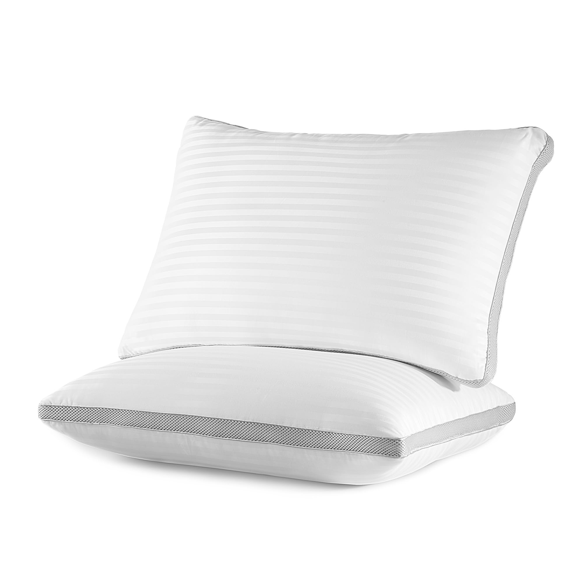 Bed Pillows for Sleeping, Queen Size Set of 2, Sandwich Mesh