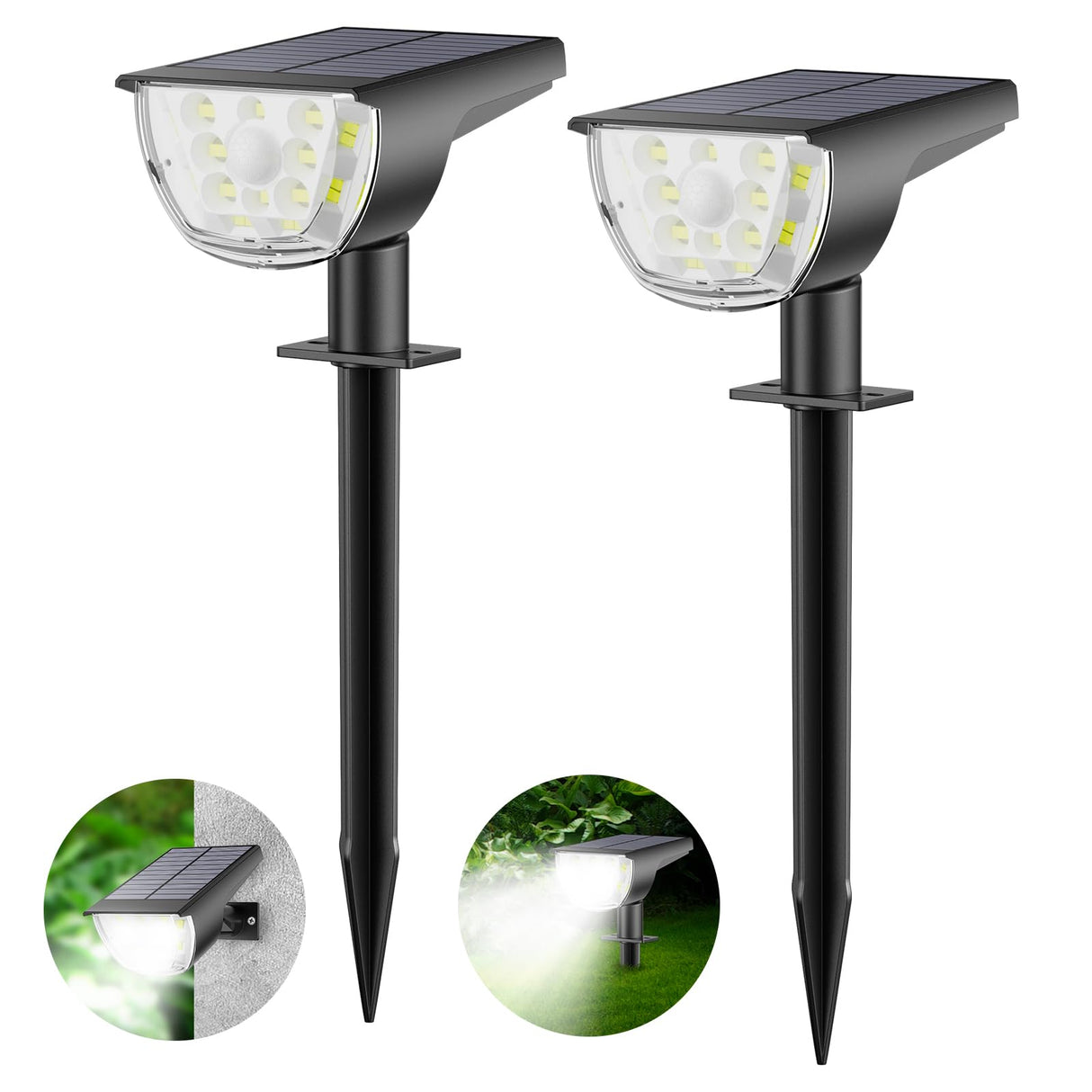 Solar Spot Lights Outdoor Solar Lights Outdoor Waterproof IP65 Solar Powered Outdoor