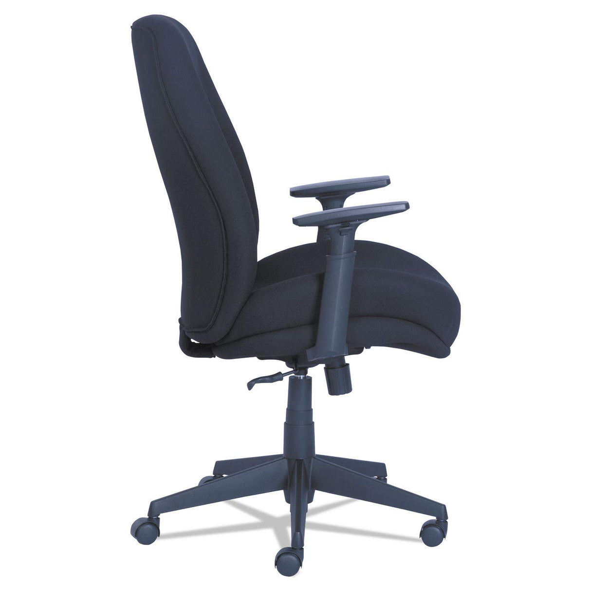 Baldwyn Series Mid Back Task Chair, Supports 275 lbs., Black Seat/Back/Base