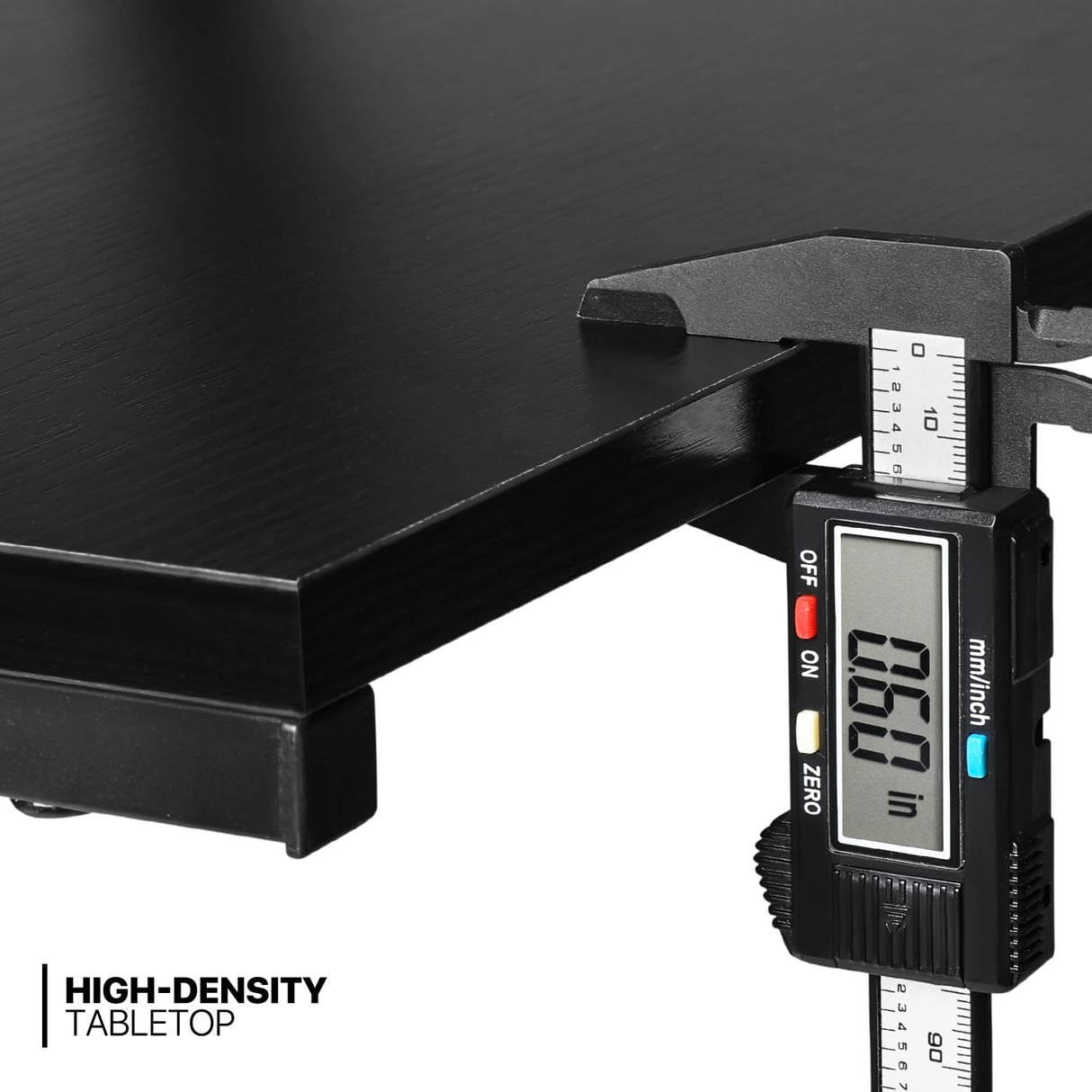 L Shaped Gaming Desk Computer Corner Table with Metal Frame, L Desk Workstation for Home Office, Space-Saving, Black