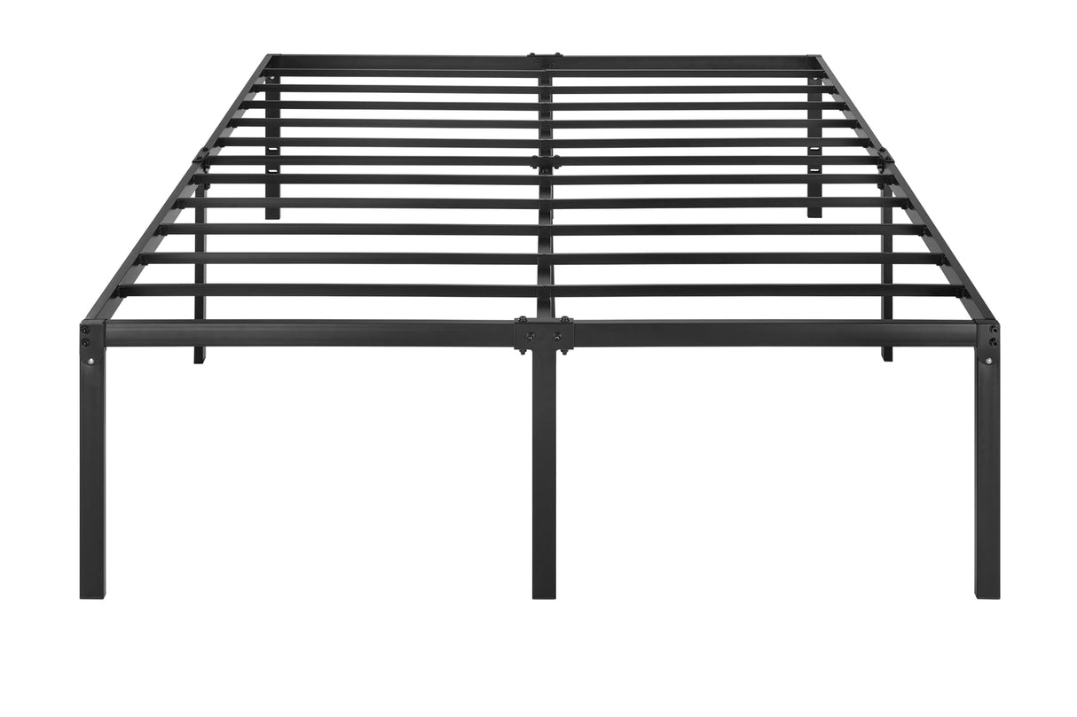 Heavy Duty 18inch Queen Size Metal Platform Bed Frame with Ample Storage