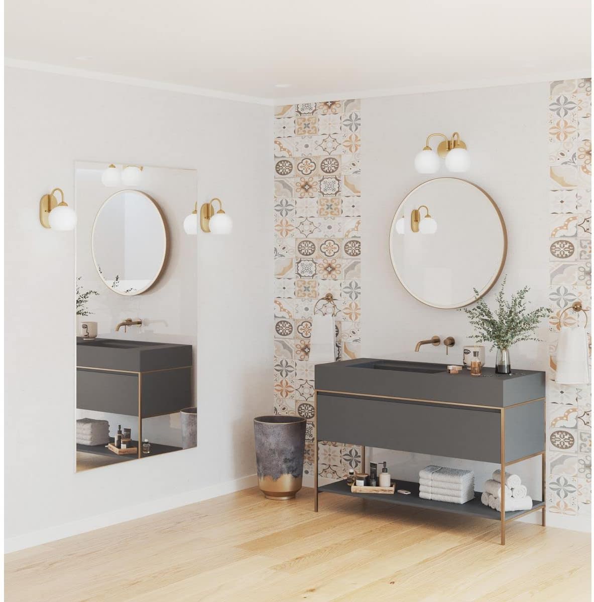 Carisa Bath & Vanity, Gold