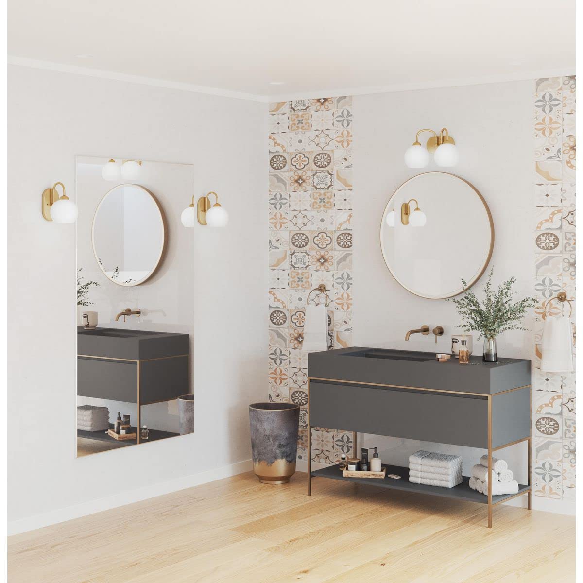 Carisa Bath & Vanity, Gold