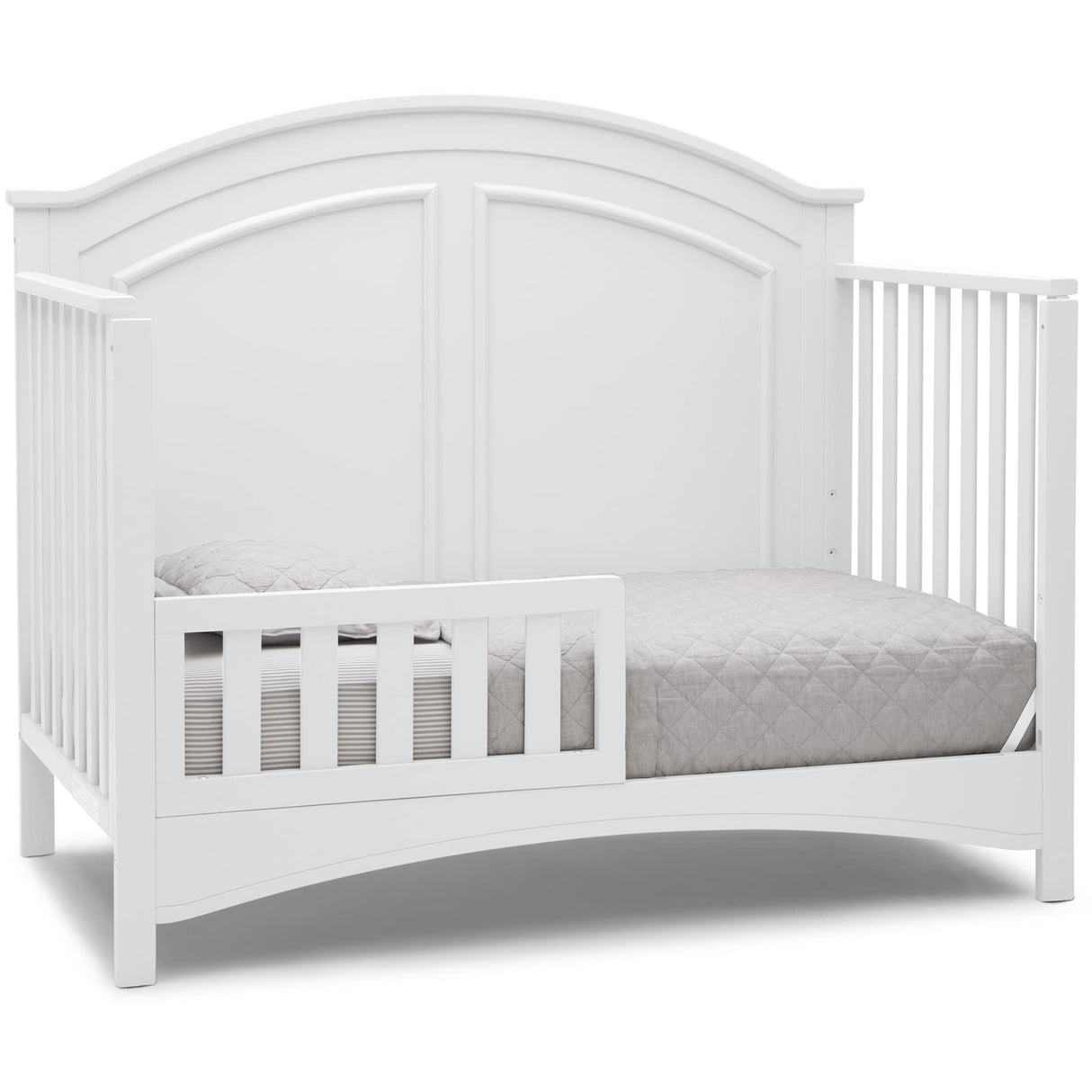 6-in-1 Convertible Crib - Greenguard Gold Certified, Bianca White