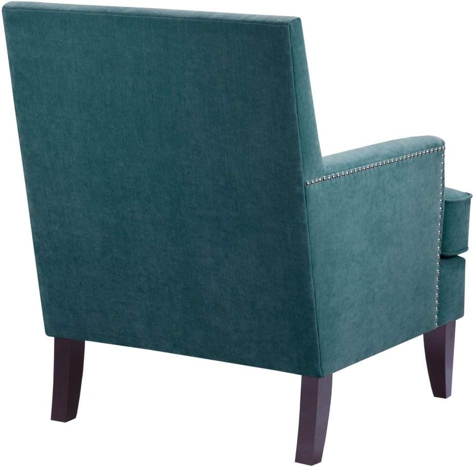 Colton Accent Chairs - Hardwood, Birch, Faux Velvet Living Room Chairs