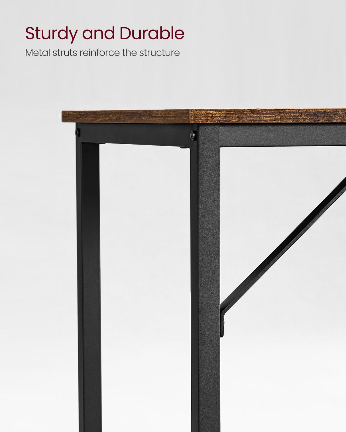 Computer Desk, Gaming Desk, Home Office Desk, for Small Spaces, 19.7 x 39.4 x 29.5