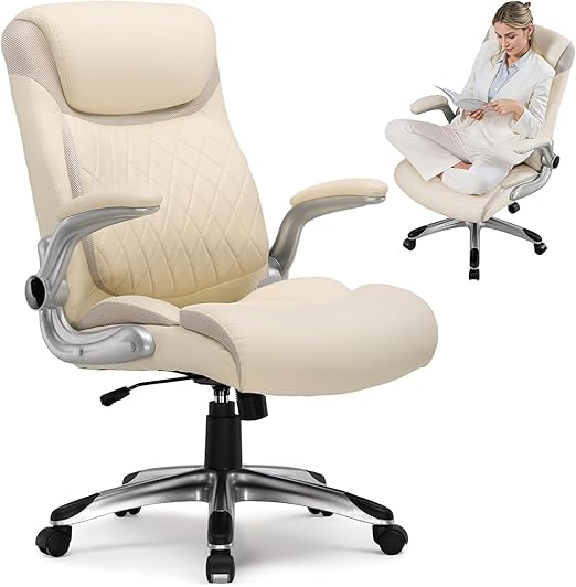 Big and Tall Executive Office Chair - 400 lbs Capacity with Lumbar Support