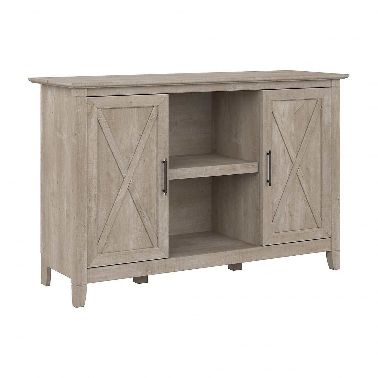 Key West 30-inch Accent Cabinet with Doors and 4 Shelves