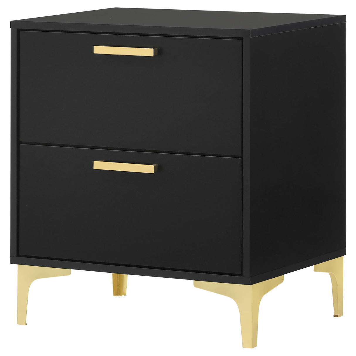 Kendall 2-Drawer Contemporary Nightstand