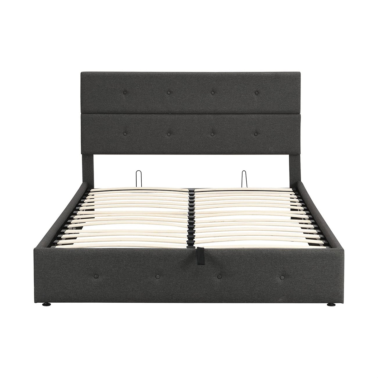 Upholstered Queen beds Lift Up Storage Platform Bed Frame