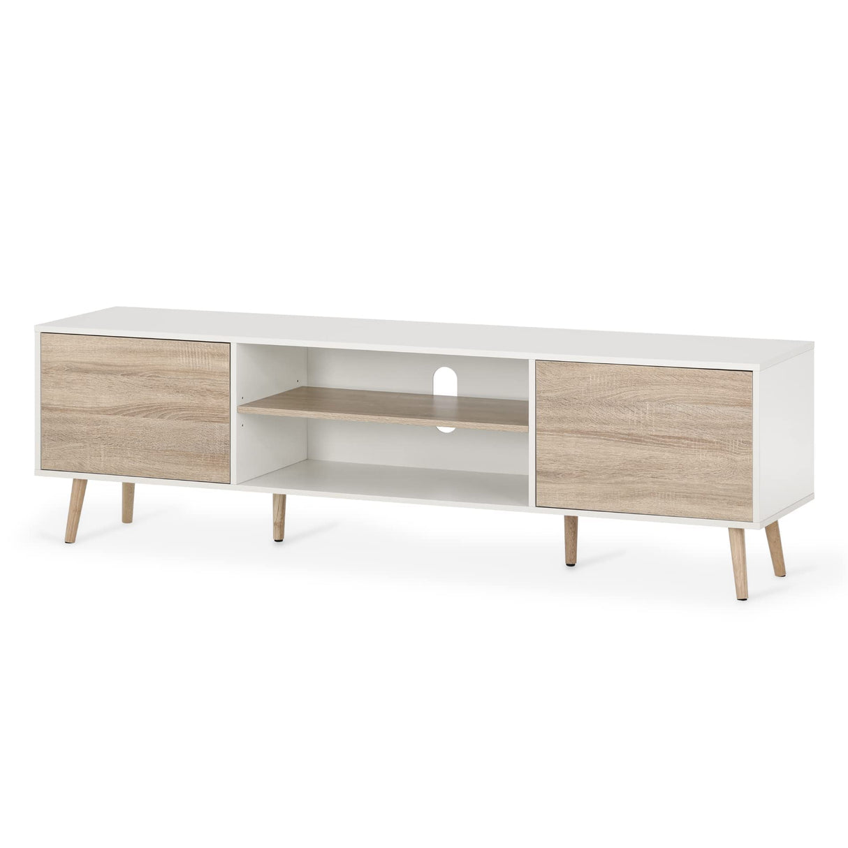 Mid Century Modern TV Stand for TVs up to 75 inches