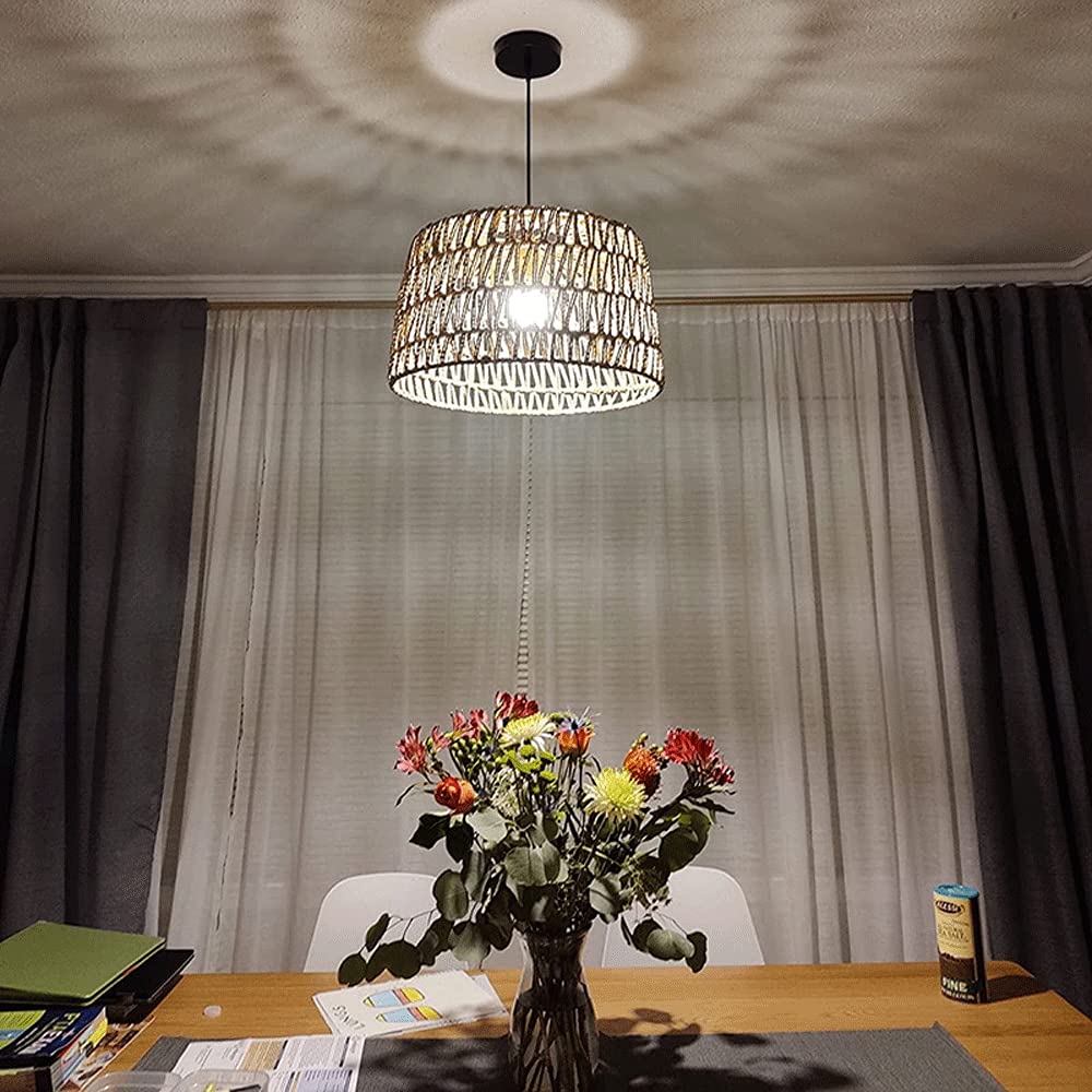 luxurious Chandelier , Pendant Lights, Industrial Rustic Woven Cage Pendant Light