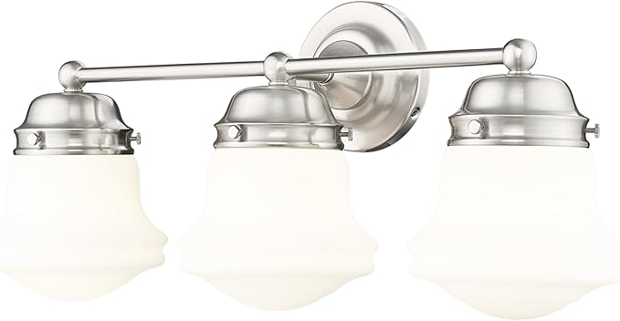735-3V-BN Vaughn Vanity, 3-Light 180 Total Watts, Brushed Nickel