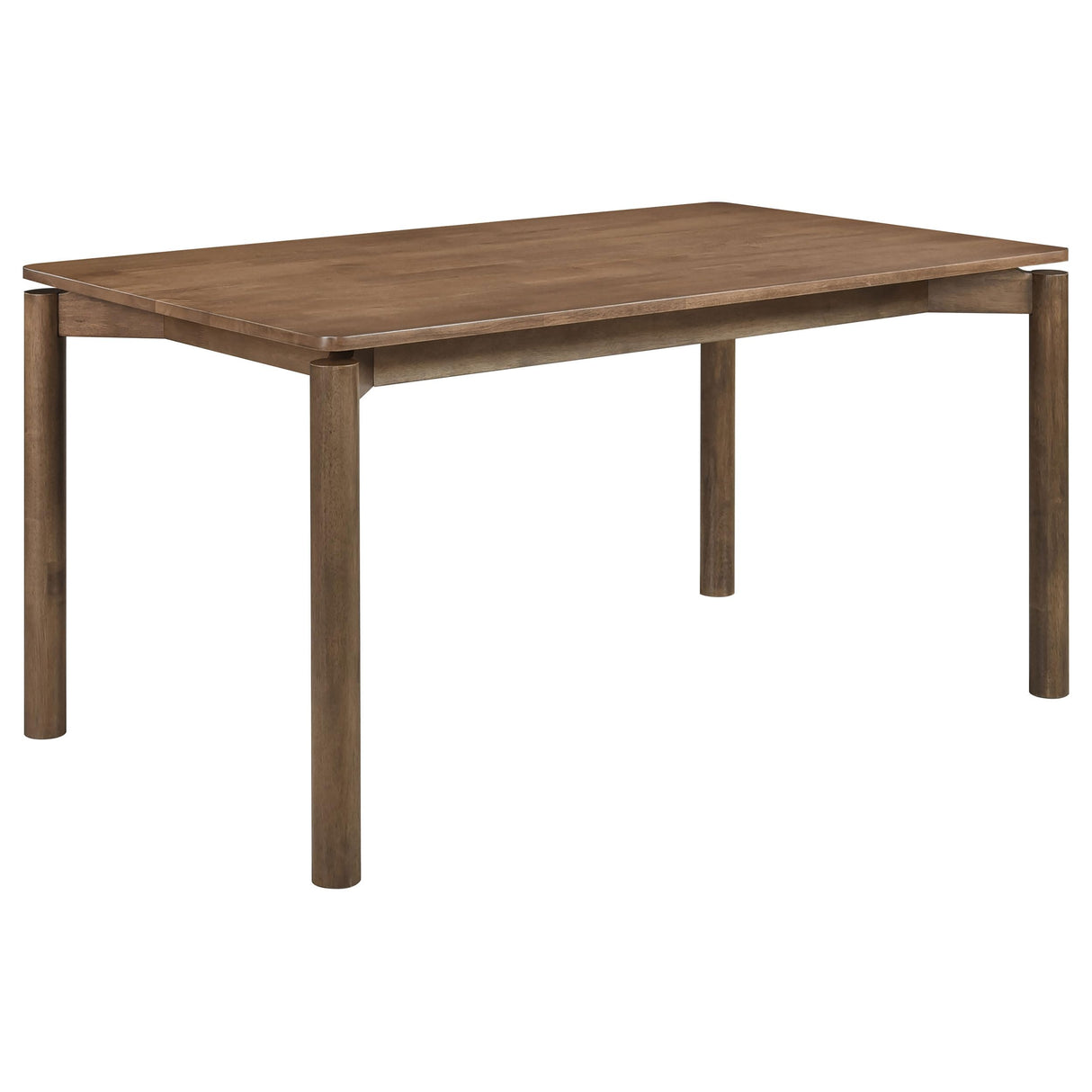 Parkridge 59-Inch Rectangular Dining Table in Natural Walnut Finish