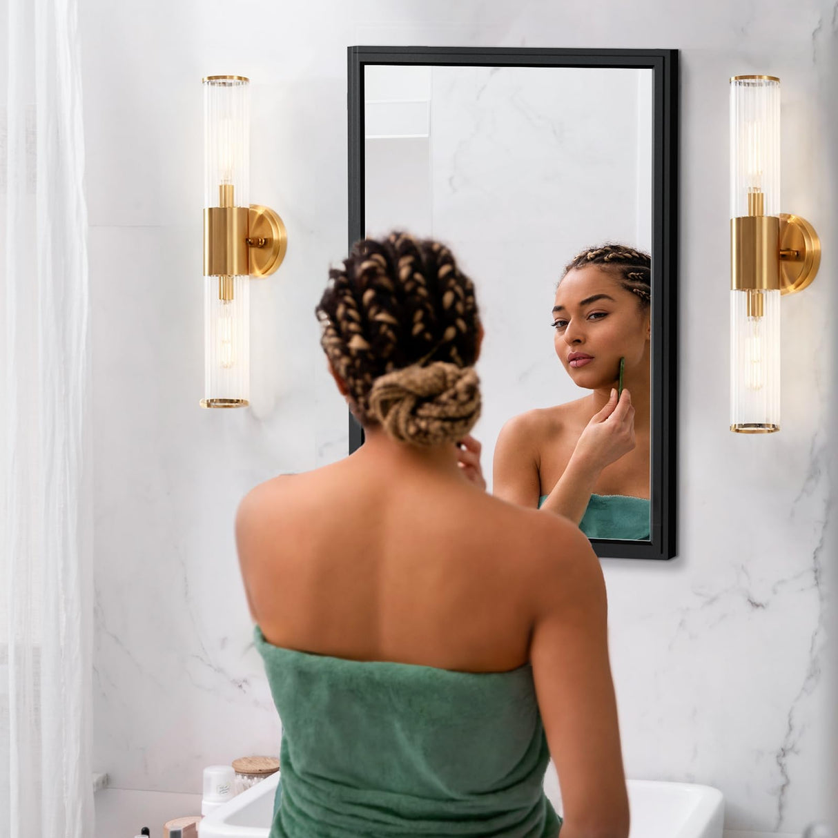 16x24 Inch Medicine Cabinet with Mirror for Bathroom Recessed Medicine Cabinet