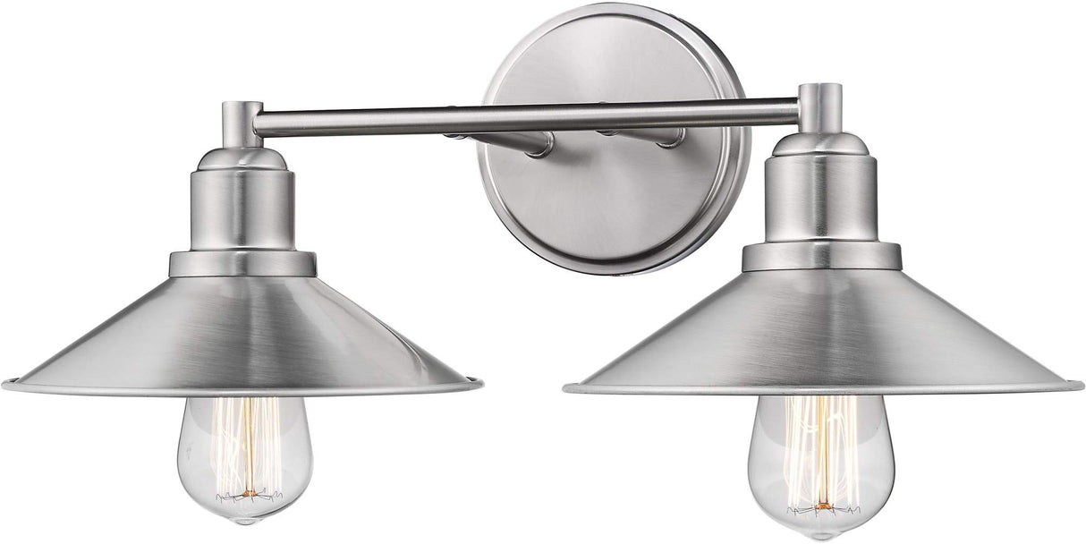 Z-Lite 613-2V-PN 2 Light Vanity, Polished Nickel