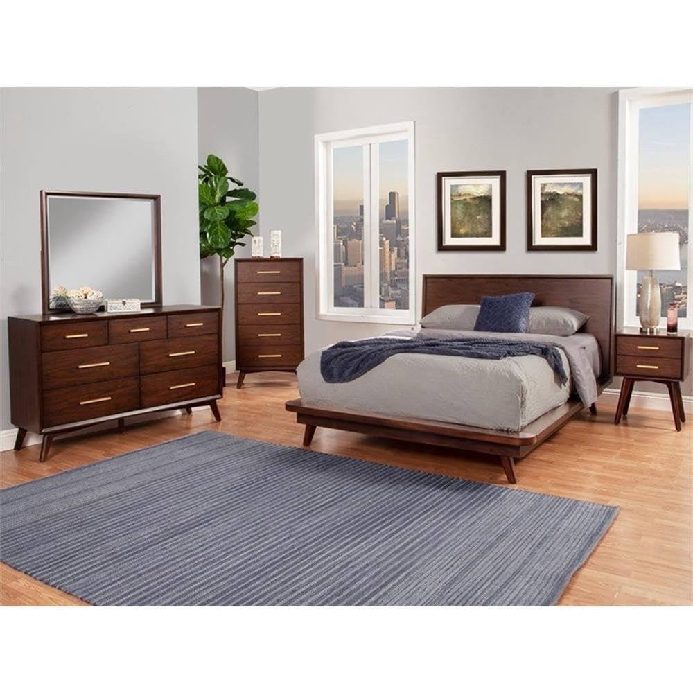 Furniture Gramercy Nightstand, Brown