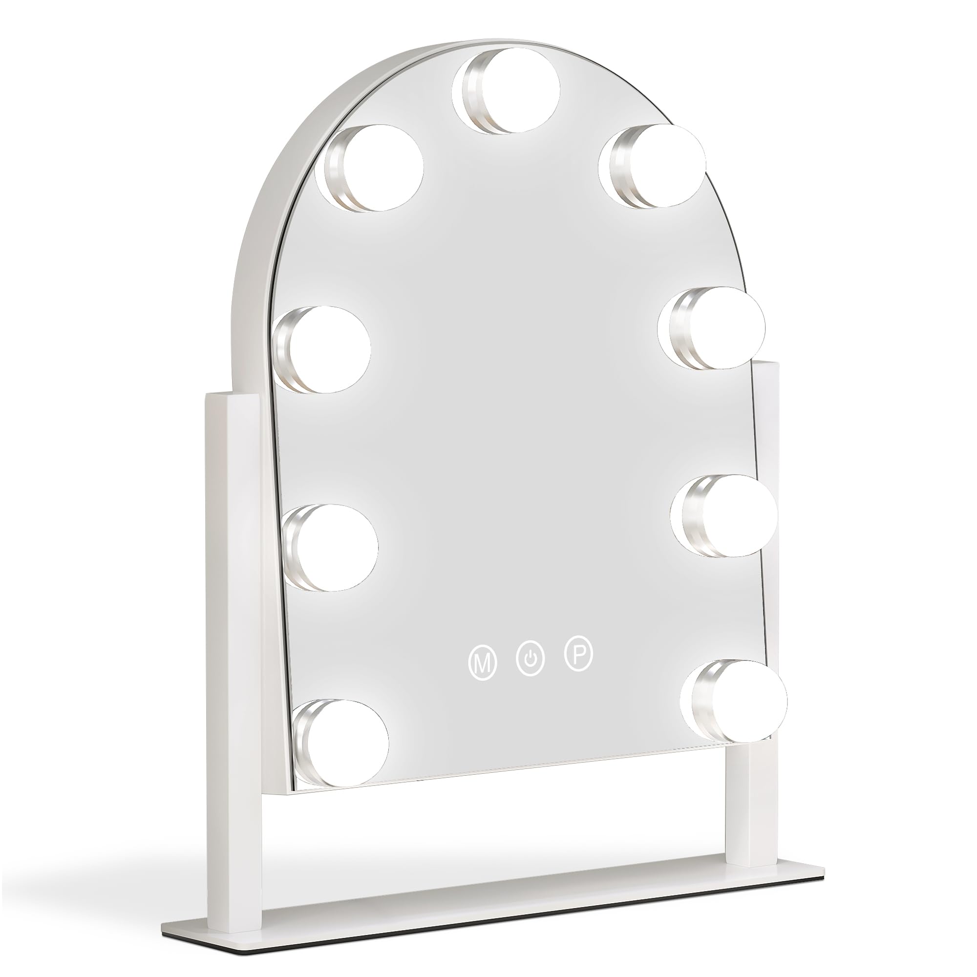 Arched Hollywood Makeup Mirror with 3 Color
