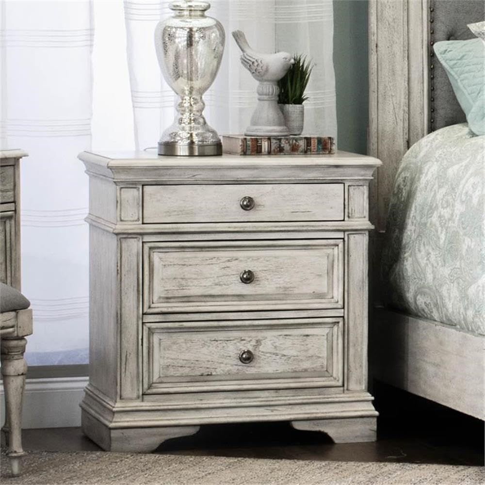 Highland Park Nightstand, Driftwood Finish