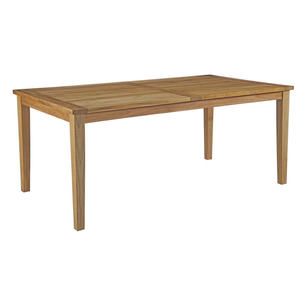 EEI-2717-NAT Marina Premium Grade A Teak Wood Outdoor Patio, 72" Dining Table
