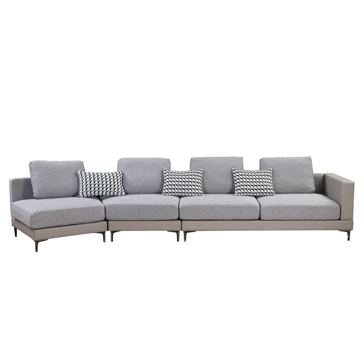 Sectional Sofa Modern Couch L-Shape Sectional Sofa Sleeper Comfy Upholstered