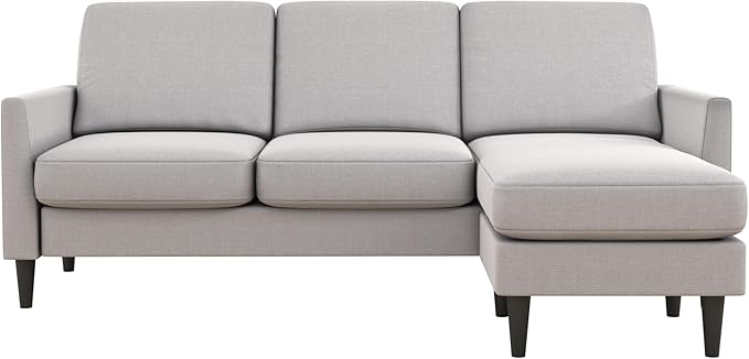 Winston Sofa with Pocket Coils, Dark Gray Velvet
