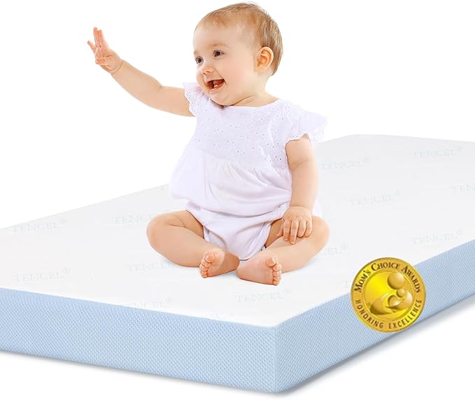 Crib & Toddler Mattress Dual-Sided CertiPUR-US & USDA Certified Crib Mattress