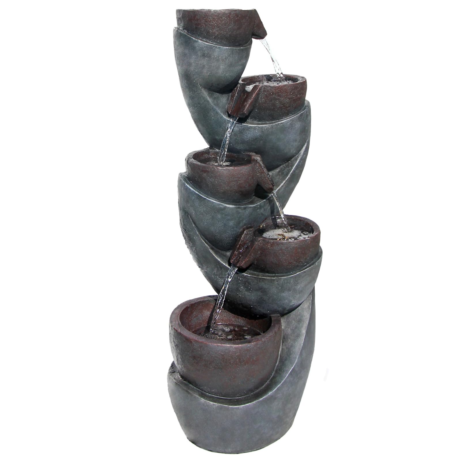 Small Fountain Modern Bowls Artistry Garden Fountains Waterfall Indoor Floor Standing