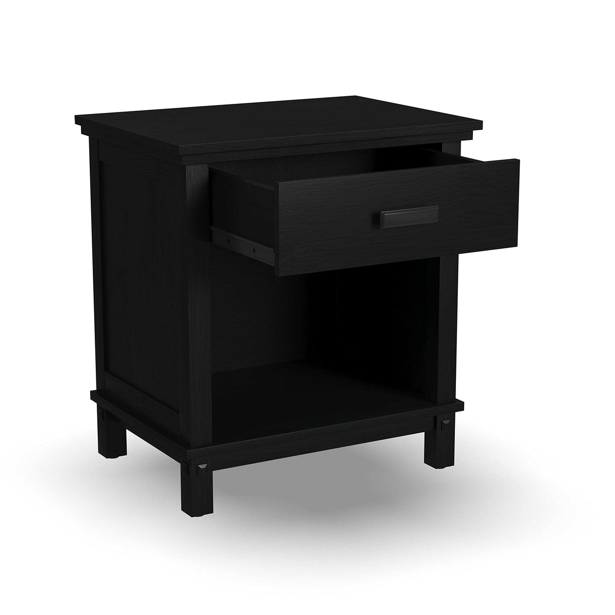 Oak Park Nightstand, Black