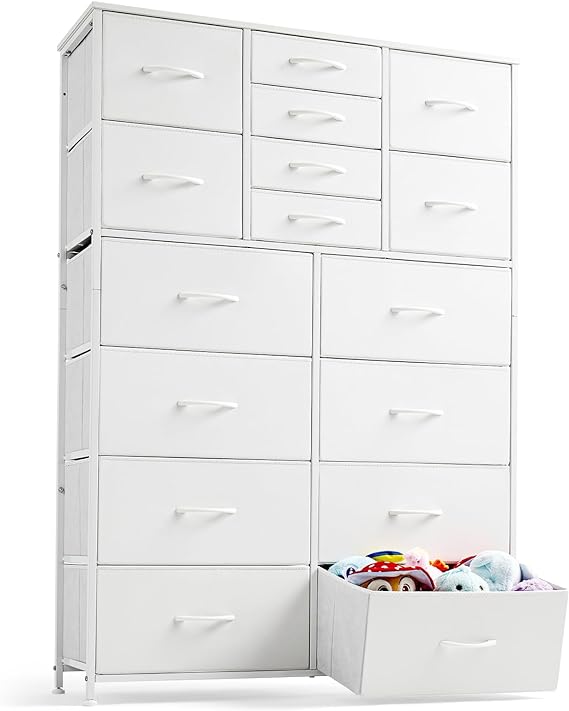 Dresser for Bedroom with 16 Drawers