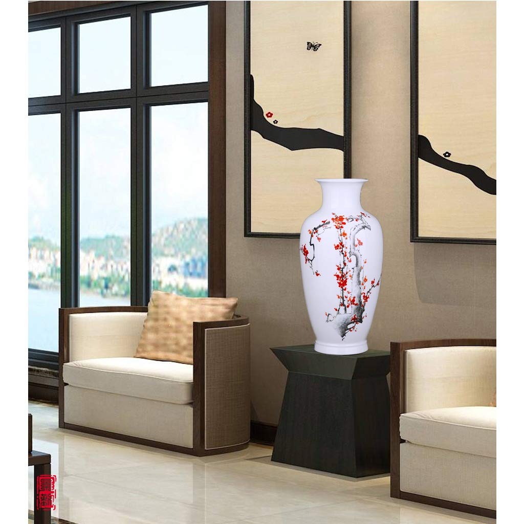 Sculpture Vase Vase Ceramic Floor Standing Large Classical for Dry Flowers Decoration