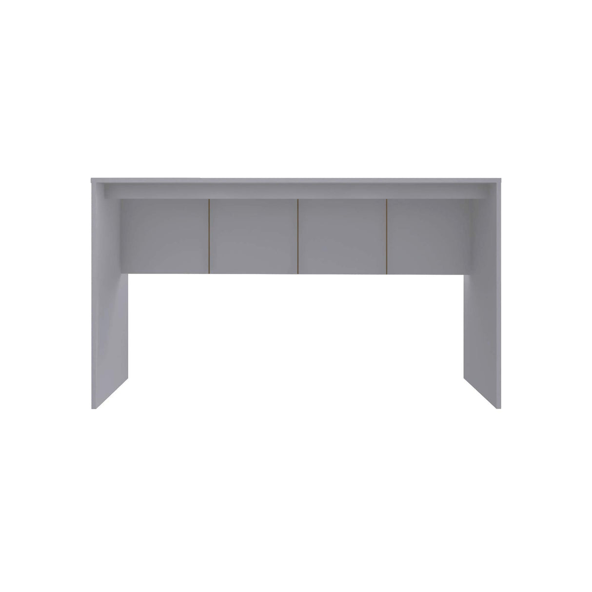 Cornelia 35 Inch Mid-Century Office Desk – Minimalist & Sturdy Grey Table