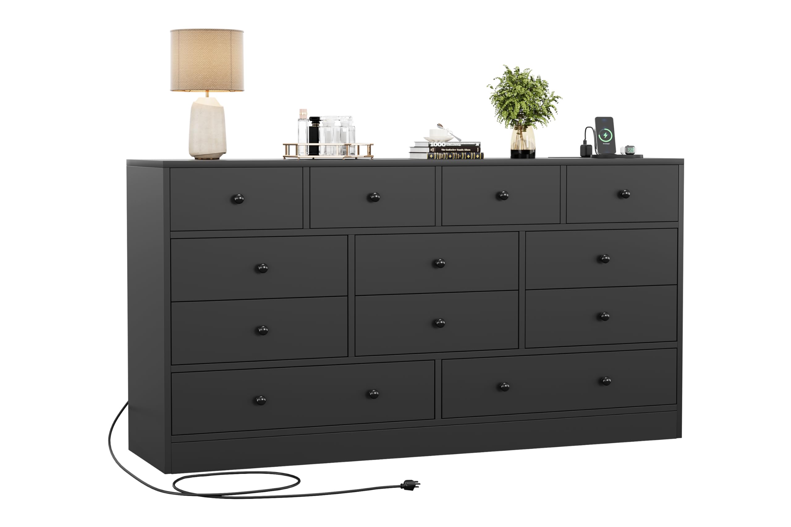 Dresser for Bedroom,12 Drawer Dressers & Chests of Drawers