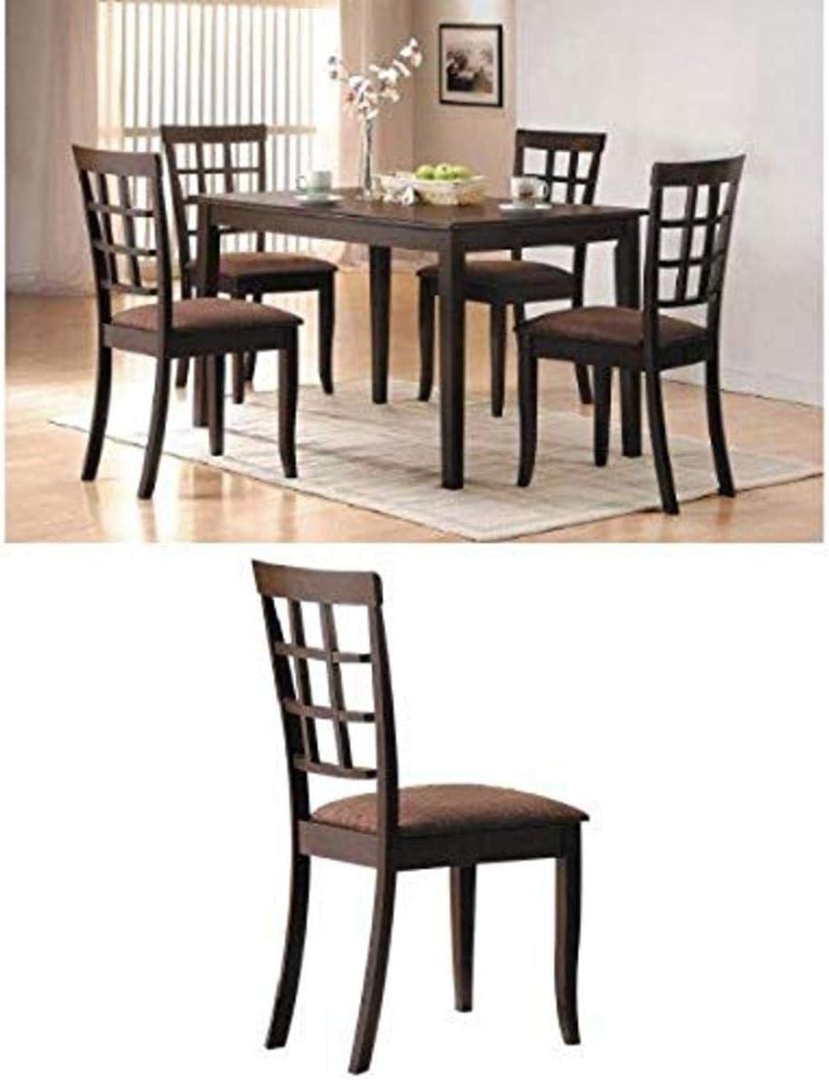 Acme Furniture Cardiff 5-Piece Dining Set, Espresso