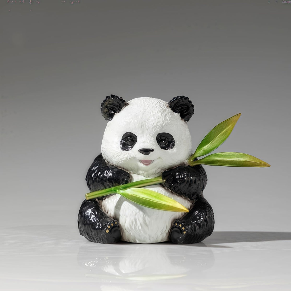 Pure Copper Panda Statue, Panda Figurine, Panda Sculptures, Panda Figure, Panda Decor