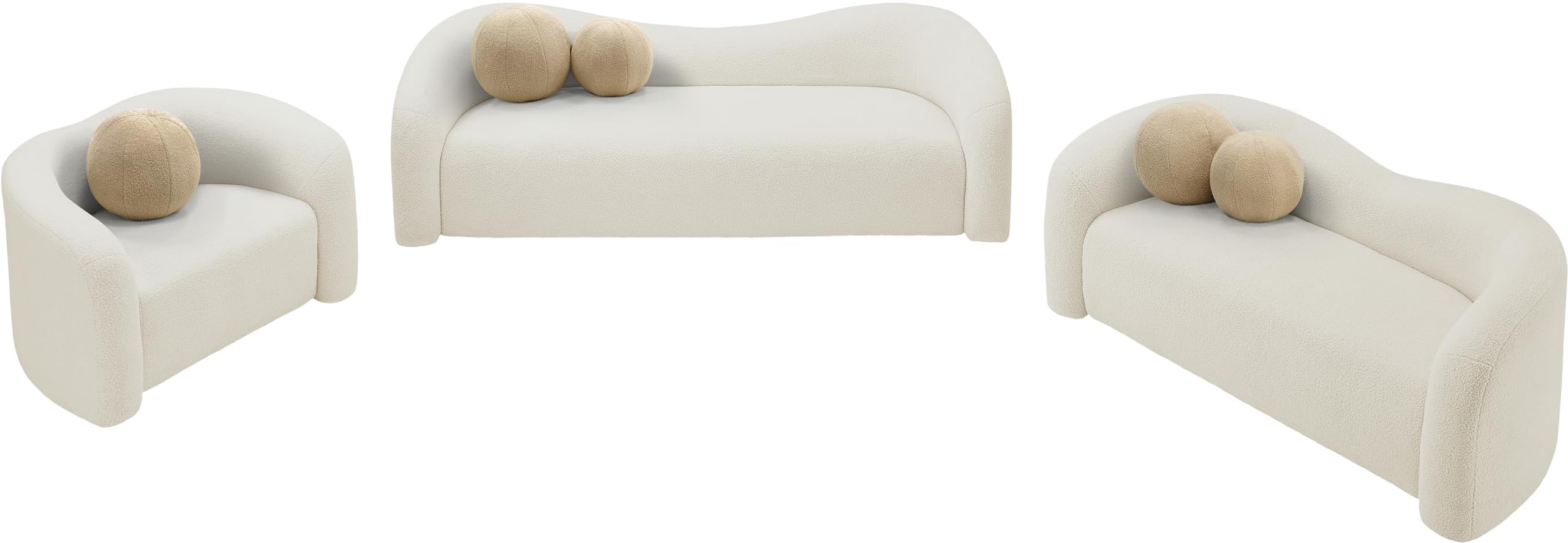 186Cream-S Kali Collection Modern | Contemporary Sofa