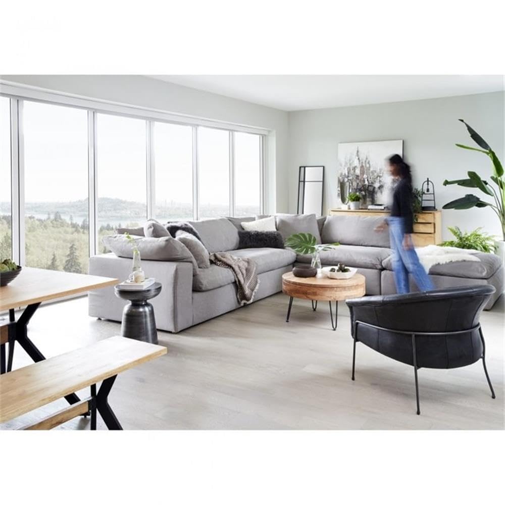 Modern/Contemporary Accent Table in Silver Finish