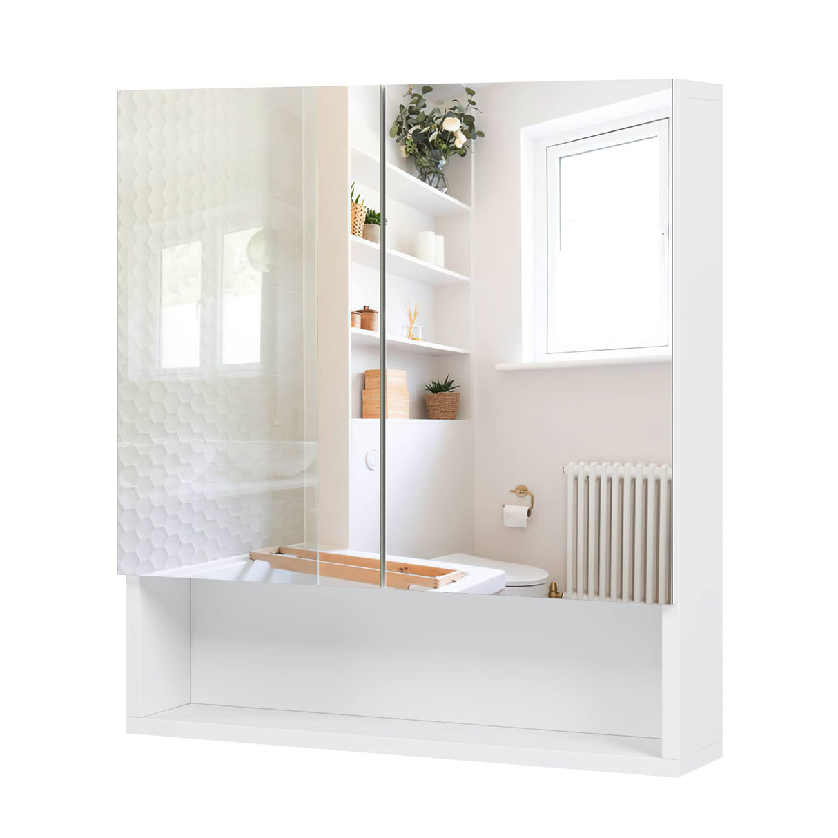 Bathroom Wall Cabinet Medicine Cabinet, Wall Mounted Bathroom Mirror