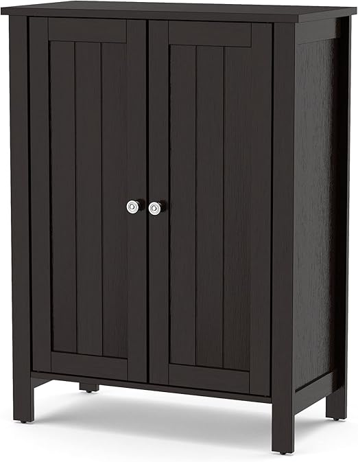 Bathroom Floor Cabinet, 3 Tier Storage Cabinet