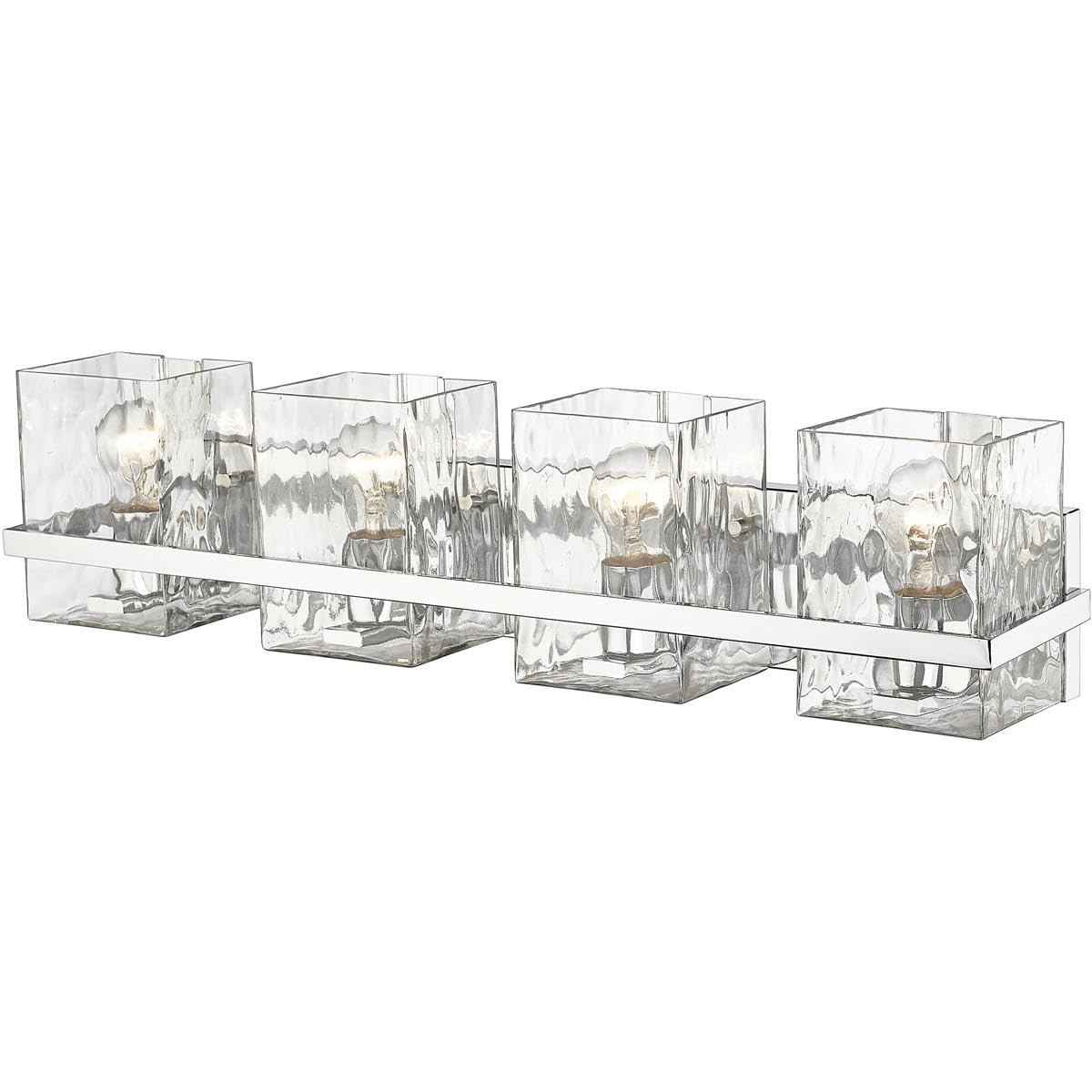 1938-4V-CH Bennington Vanity, 4-Light 400 Total Watts, Chrome