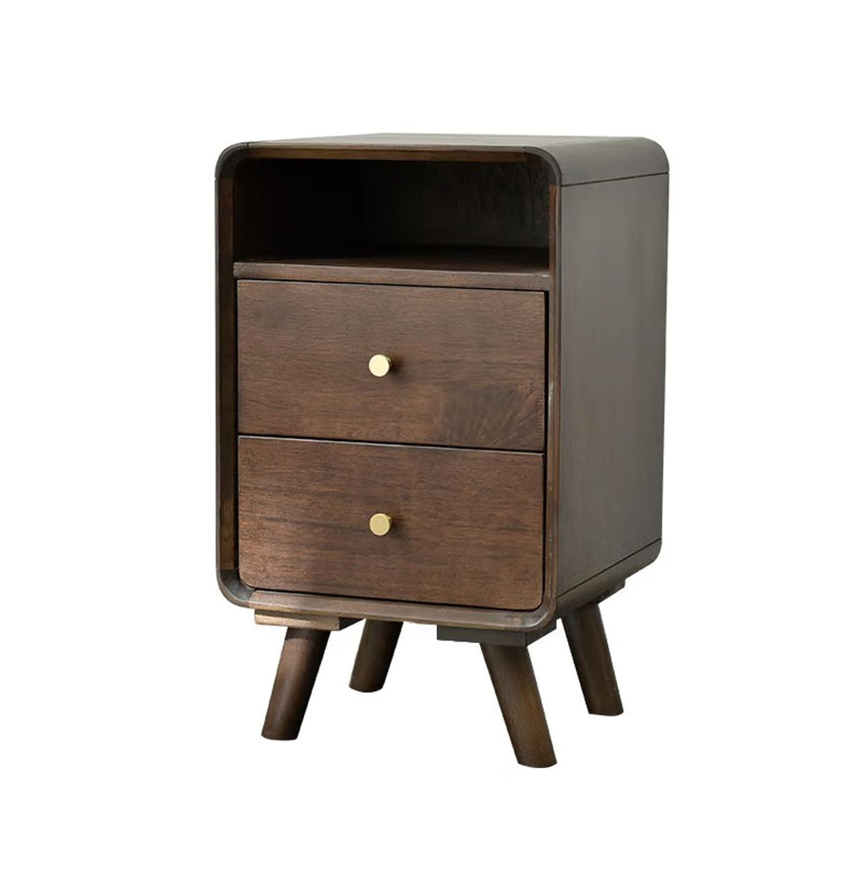 Solid Wood Bedside Cabinet Modern Minimalist Bedside Cabinet