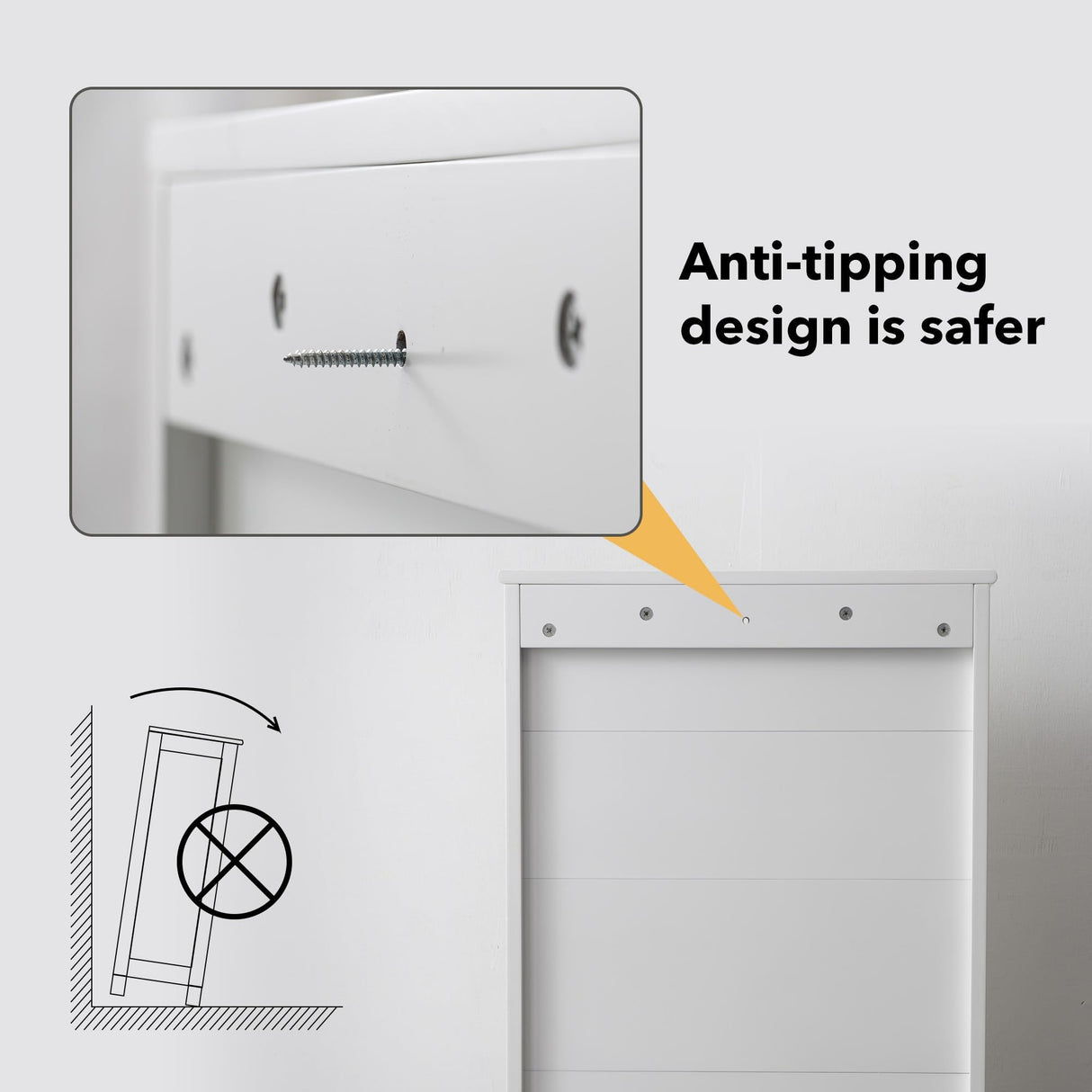 Bathroom Floor Cabinet,Laundry Room Cabinets,22 x 35 Inch Kitchen Storage Cabinet