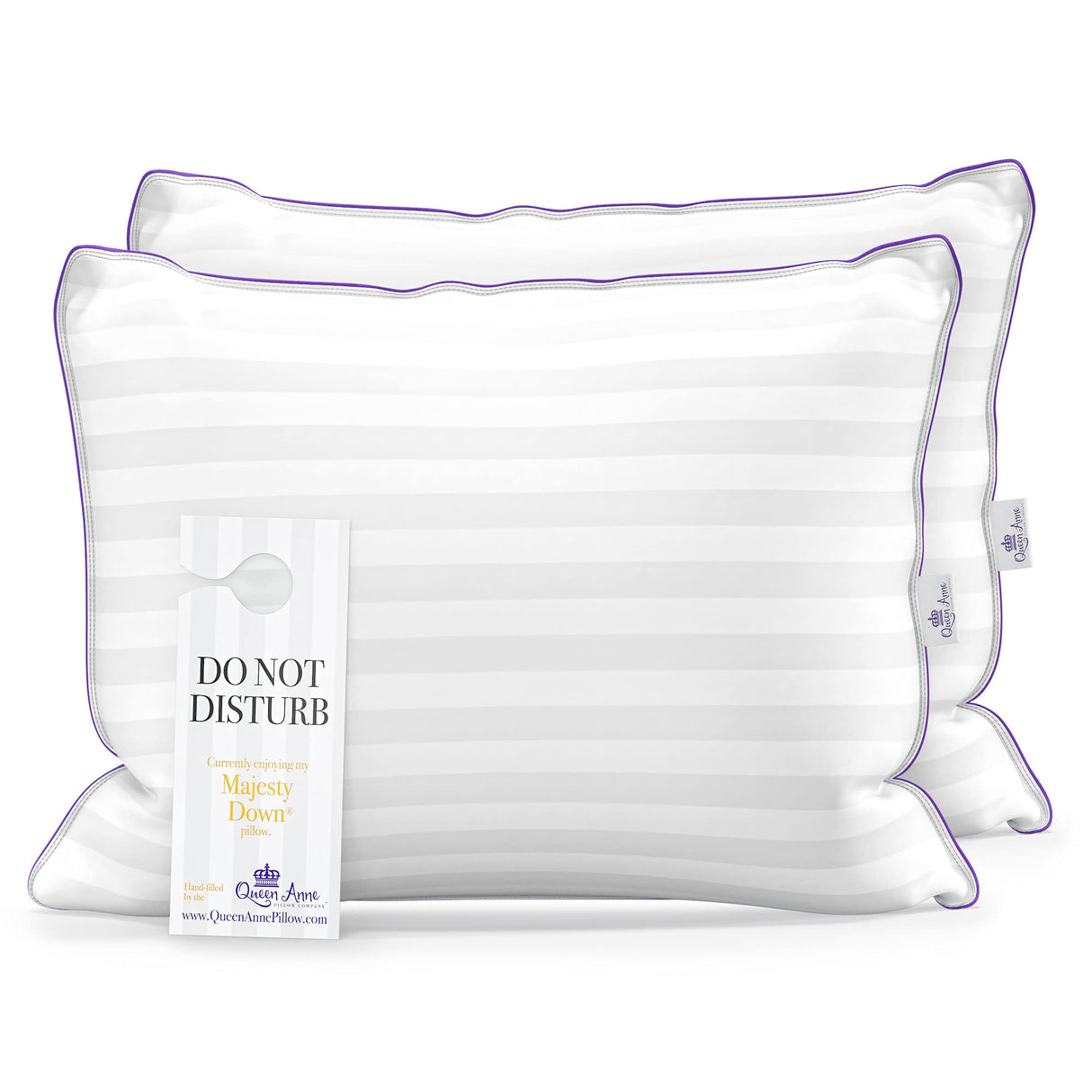 Hotel Pillows - Two Pack (2) - Majesty Down - Synthetic Down Alternative